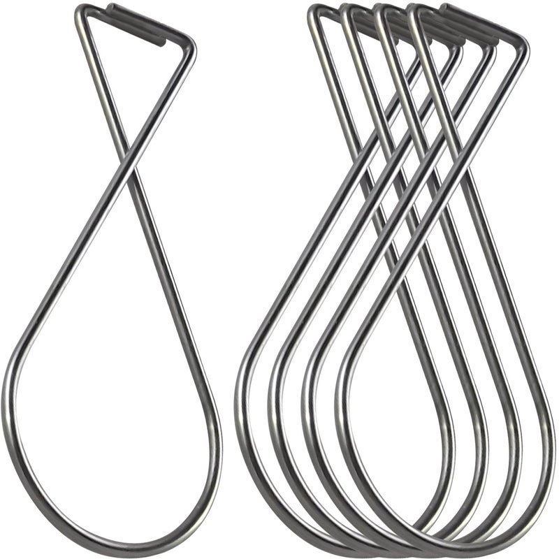 ATLIN Ceiling Hooks (100 Pack) - Drop Ceiling Clips Great for Wedding Decorations and Classroom Decorations - T-Bar Clip fits Suspended Ceilings, Tile Ceiling, and Grid Ceiling - Image 1